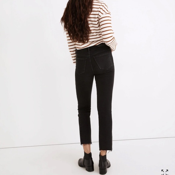 Madewell Cali Demi-Boot Jeans in Edmunds Wash: Raw-Hem Edition 25 - Picture 3 of 9